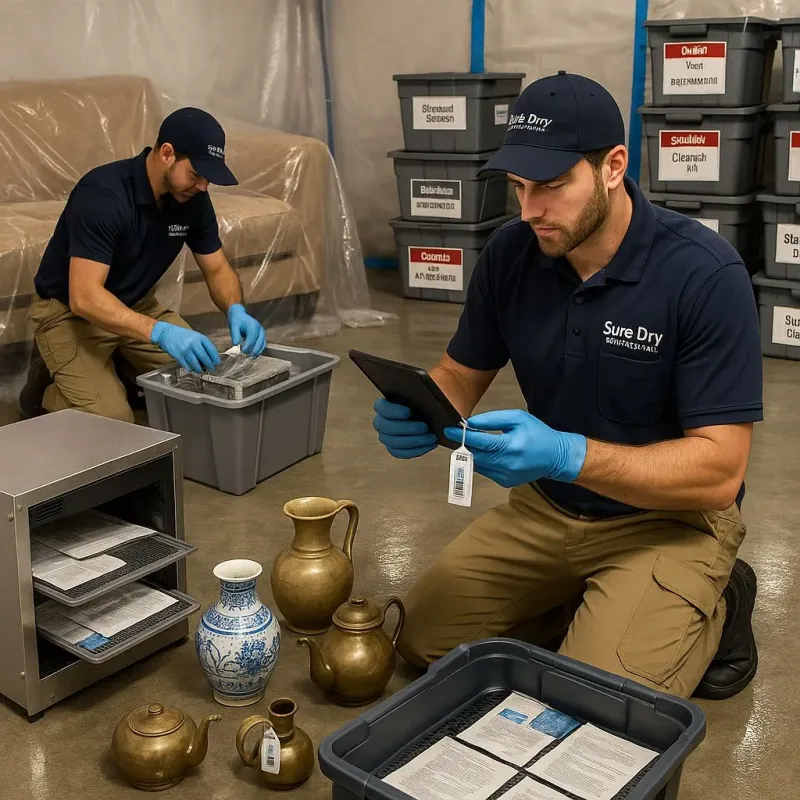 Content Protection and Restoration process in Howard, WI